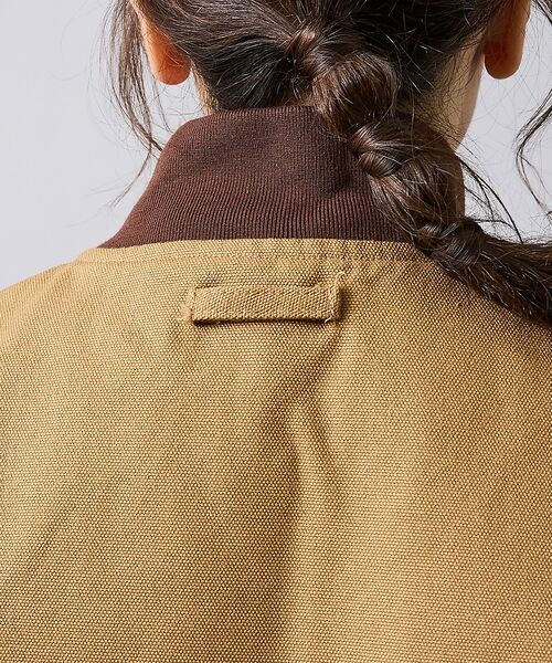 ABAHOUSE / アバハウス ベスト | 【POLER/ポーラー】DUCK CANVAS VEST/中綿/ユニセックス【W | 詳細6