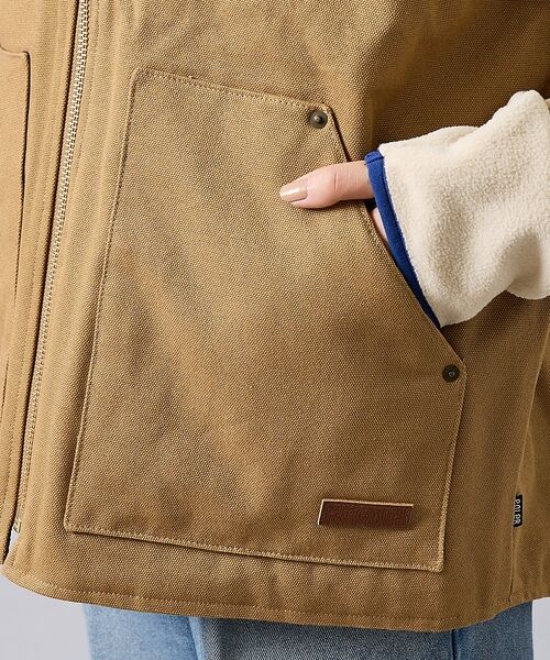 ABAHOUSE / アバハウス ベスト | 【POLER/ポーラー】DUCK CANVAS VEST/中綿/ユニセックス【W | 詳細9