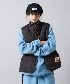 ABAHOUSE / アバハウス ベスト | 【POLER/ポーラー】DIAMOND QUILTED VEST/キルティング/