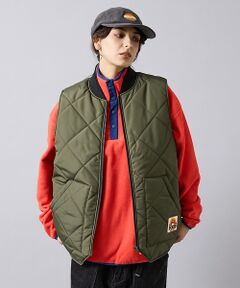 ABAHOUSE / アバハウス ベスト | 【POLER/ポーラー】DIAMOND QUILTED VEST/キルティング/