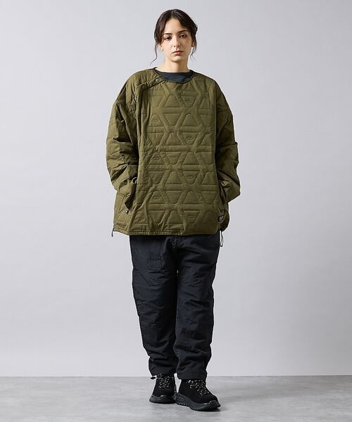 ABAHOUSE / アバハウス ブルゾン | 【POLER/ポーラー】CYCLOPS QUILTED CREW/キルティング/ | 詳細9