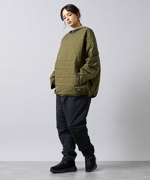 ABAHOUSE / アバハウス ブルゾン | 【POLER/ポーラー】CYCLOPS QUILTED CREW/キルティング/ | 詳細10