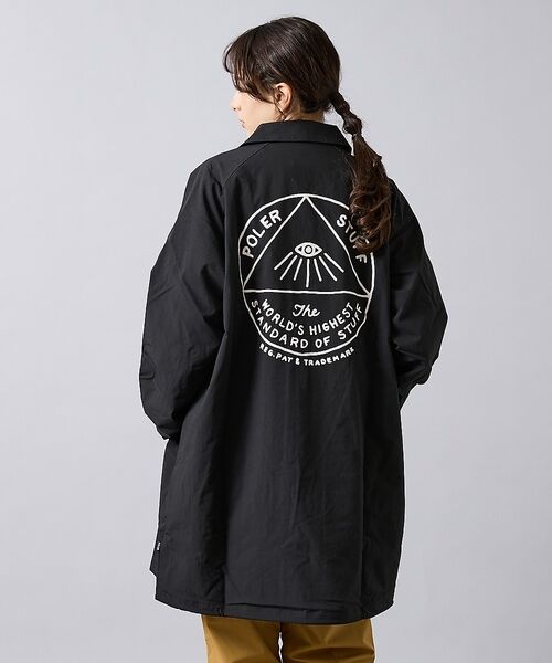 ABAHOUSE / アバハウス ブルゾン | 【POLER/ポーラー】LONG COACH JK/ナイロン/ユニセックス【WE | 詳細13