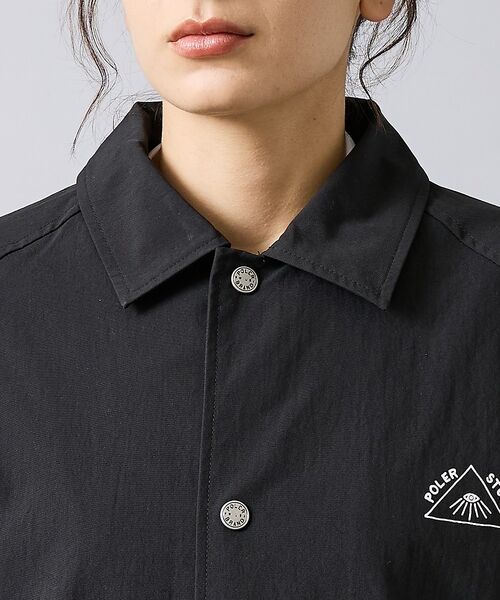 ABAHOUSE / アバハウス ブルゾン | 【POLER/ポーラー】LONG COACH JK/ナイロン/ユニセックス【WE | 詳細6