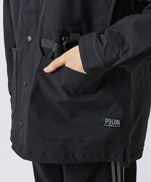 ABAHOUSE / アバハウス ブルゾン | 【POLER/ポーラー】STRECH GEAR POCKET JK/撥水/ワーク | 詳細13
