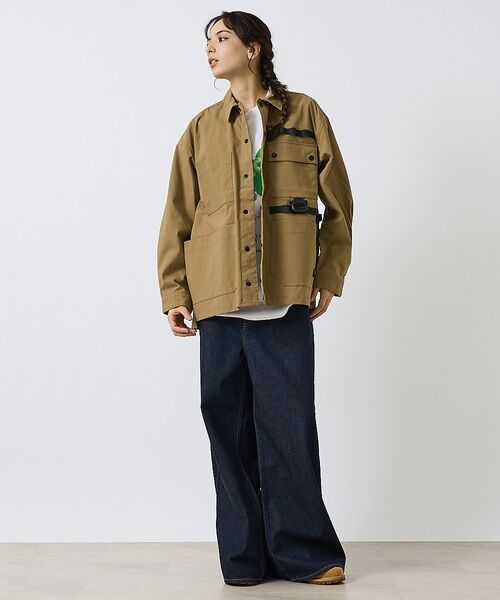 ABAHOUSE / アバハウス ブルゾン | 【POLER/ポーラー】STRECH GEAR POCKET JK/撥水/ワーク | 詳細2