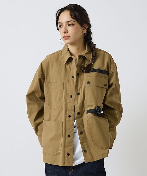 ABAHOUSE / アバハウス ブルゾン | 【POLER/ポーラー】STRECH GEAR POCKET JK/撥水/ワーク | 詳細3