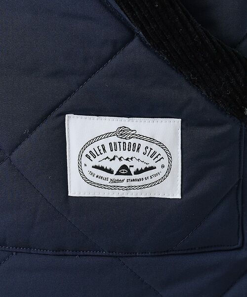 ABAHOUSE / アバハウス ベスト | 【POLER / ポーラー】 DIAMOND QUILTED VEST / ダイ | 詳細10