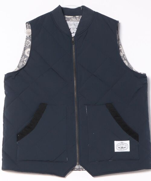 ABAHOUSE / アバハウス ベスト | 【POLER / ポーラー】 DIAMOND QUILTED VEST / ダイ | 詳細17
