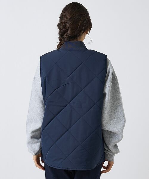ABAHOUSE / アバハウス ベスト | 【POLER / ポーラー】 DIAMOND QUILTED VEST / ダイ | 詳細5