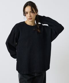 ABAHOUSE / アバハウス ニット・セーター | 【LUCEBER/ルースバー】CREWNECK JAQUARD /クルーネック