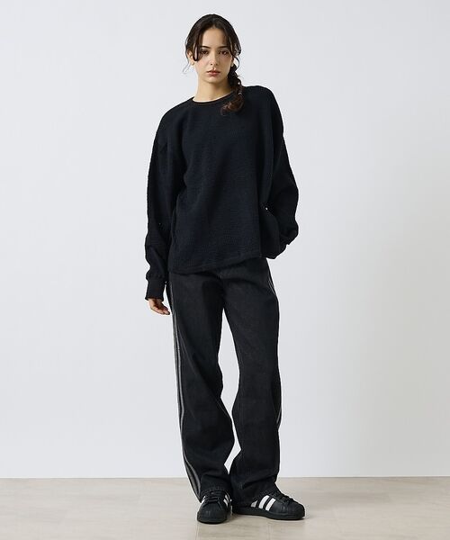 ABAHOUSE / アバハウス ニット・セーター | 【LUCEBER/ルースバー】CREWNECK JAQUARD /クルーネック | 詳細1