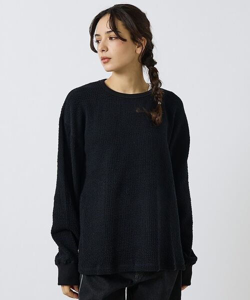 ABAHOUSE / アバハウス ニット・セーター | 【LUCEBER/ルースバー】CREWNECK JAQUARD /クルーネック | 詳細3