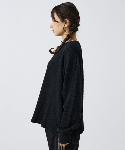 ABAHOUSE / アバハウス ニット・セーター | 【LUCEBER/ルースバー】CREWNECK JAQUARD /クルーネック | 詳細4