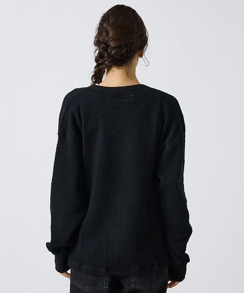 ABAHOUSE / アバハウス ニット・セーター | 【LUCEBER/ルースバー】CREWNECK JAQUARD /クルーネック | 詳細5