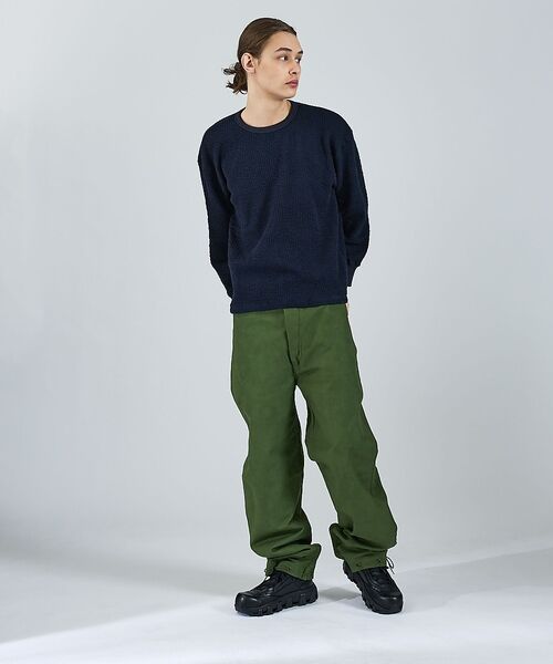 ABAHOUSE / アバハウス ニット・セーター | 【LUCEBER/ルースバー】CREWNECK JAQUARD /クルーネック | 詳細13