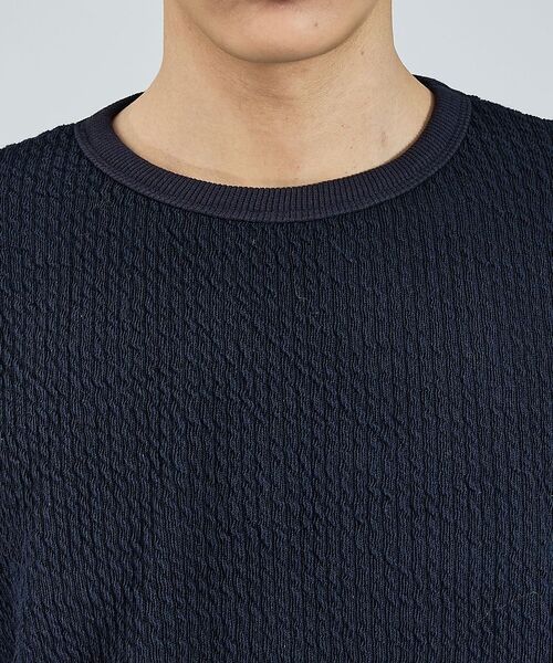 ABAHOUSE / アバハウス ニット・セーター | 【LUCEBER/ルースバー】CREWNECK JAQUARD /クルーネック | 詳細15