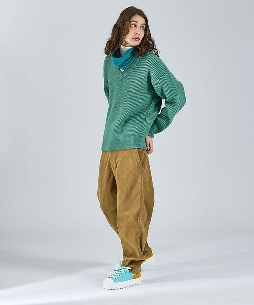 ABAHOUSE / アバハウス ニット・セーター | 【LUCEBER/ルースバー】MID G KNIT V NECK SWEATER | 詳細4