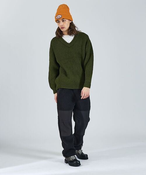 ABAHOUSE / アバハウス ニット・セーター | 【LUCEBER/ルースバー】MID G KNIT V NECK SWEATER | 詳細14