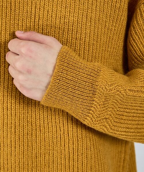 ABAHOUSE / アバハウス ニット・セーター | 【LUCEBER/ルースバー 】MIDDLE GAUGE KNIT SWEATE | 詳細11