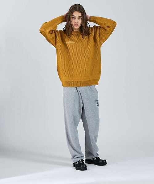 ABAHOUSE / アバハウス ニット・セーター | 【LUCEBER/ルースバー 】MIDDLE GAUGE KNIT SWEATE | 詳細5