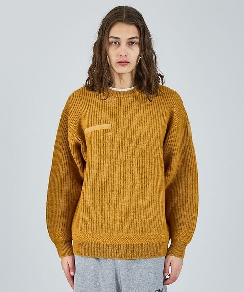 ABAHOUSE / アバハウス ニット・セーター | 【LUCEBER/ルースバー 】MIDDLE GAUGE KNIT SWEATE | 詳細7