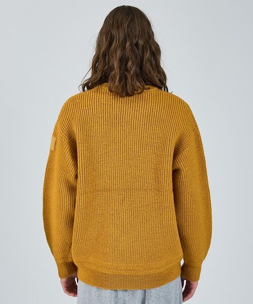 ABAHOUSE / アバハウス ニット・セーター | 【LUCEBER/ルースバー 】MIDDLE GAUGE KNIT SWEATE | 詳細9