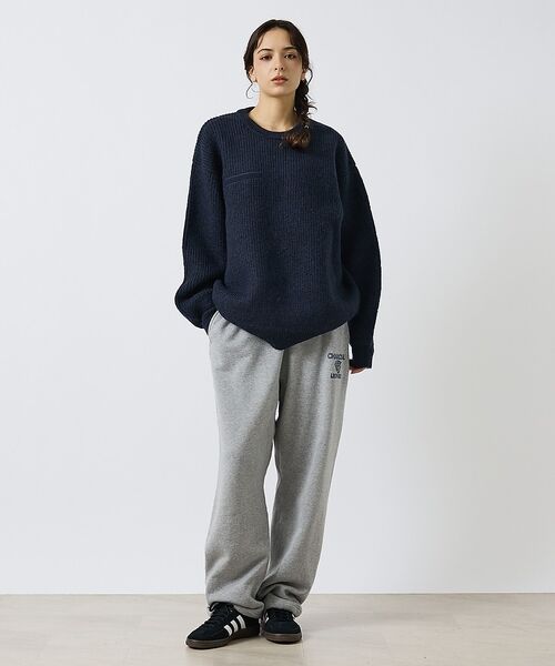 ABAHOUSE / アバハウス ニット・セーター | 【LUCEBER/ルースバー 】MIDDLE GAUGE KNIT SWEATE | 詳細16