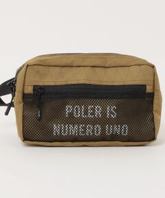 ABAHOUSE / アバハウス ポーチ | 【POLER / ポーラー】 X-CLOTH POUCH L / X-CLOTH