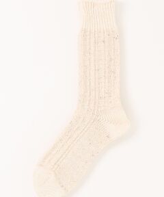 ABAHOUSE / アバハウス ソックス | 【ANONYMOUSISM/アノニマスイズム】Boucle Nep Cable