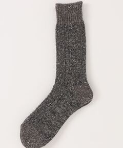 ABAHOUSE / アバハウス ソックス | 【ANONYMOUSISM/アノニマスイズム】Boucle Nep Cable