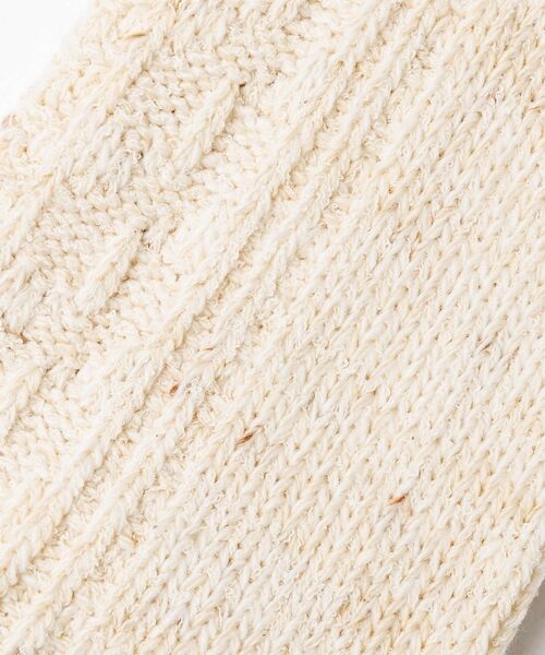 ABAHOUSE / アバハウス ソックス | 【ANONYMOUSISM/アノニマスイズム】Boucle Nep Cable | 詳細2