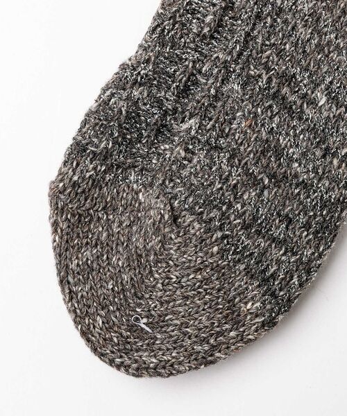 ABAHOUSE / アバハウス ソックス | 【ANONYMOUSISM/アノニマスイズム】Boucle Nep Cable | 詳細6