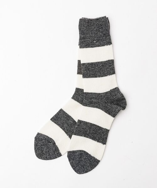 ABAHOUSE / アバハウス ソックス | 【ANONYMOUSISM/アノニマスイズム】Wool Cashmere Str | 詳細12