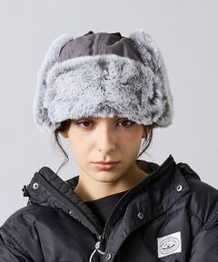 ABAHOUSE / アバハウス ハット | 【POLER / ポーラー】MILITARY FUR VISOR CAP / ミ