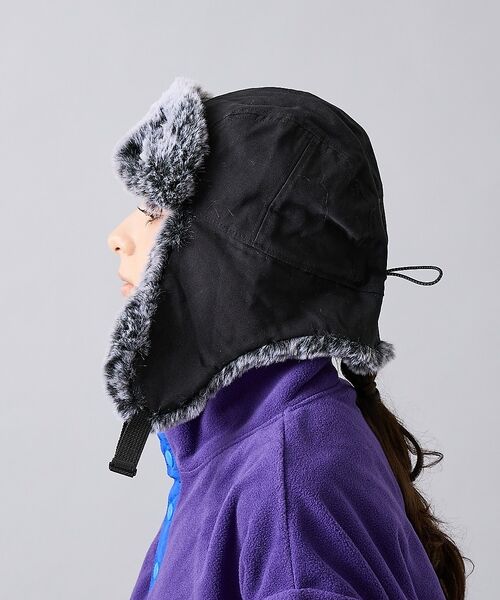 ABAHOUSE / アバハウス ハット | 【POLER / ポーラー】MILITARY FUR VISOR CAP / ミ | 詳細3