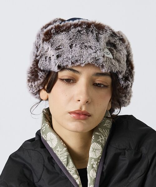 ABAHOUSE / アバハウス ハット | 【POLER / ポーラー】MILITARY FUR VISOR CAP / ミ | 詳細12