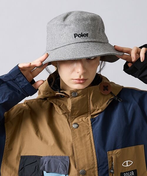ABAHOUSE / アバハウス ハット | 【POLER / ポーラー】WOOL BUCKET HAT / ウールバケットハ | 詳細2