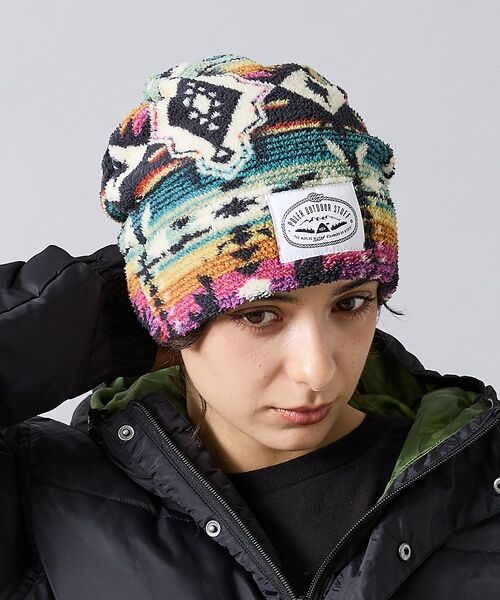 ABAHOUSE / アバハウス ハット | 【POLER / ポーラー】BOA FLEECE BEANIE / ボアフリース | 詳細3