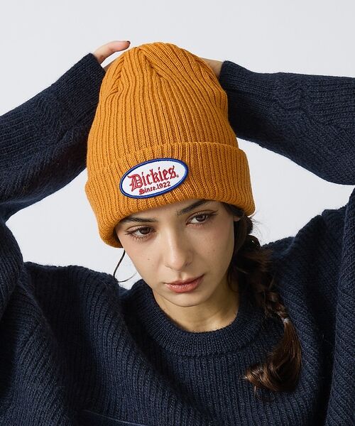 ABAHOUSE / アバハウス ハット | 【Dickies / ディッキーズ】BLOCK FONT WAPPEN WATC | 詳細4