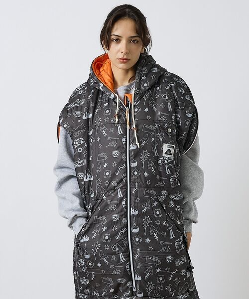 ABAHOUSE / アバハウス その他 | 【POLER/ポーラー】 REVERSIBLE NAPSACK/リバーシブルナッ（ブラック）