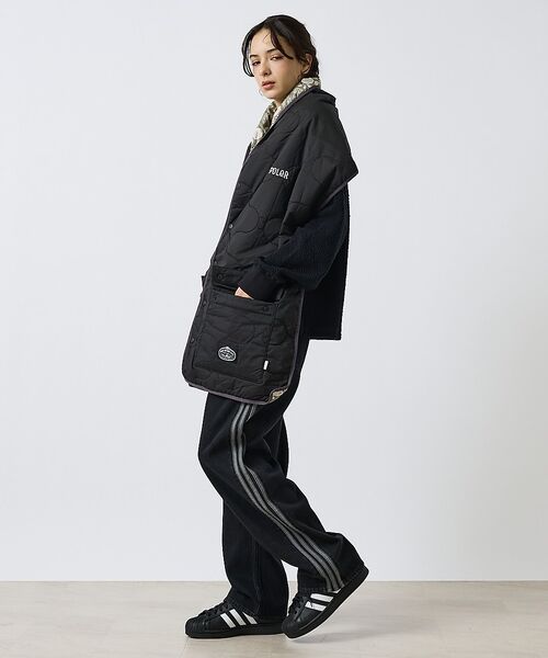 ABAHOUSE / アバハウス マフラー・ショール・スヌード・ストール | 【POLER/ポーラー】QULTED VEST MUFFLER/キルティング/ワ | 詳細2