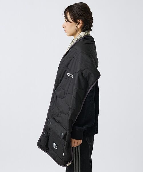 ABAHOUSE / アバハウス マフラー・ショール・スヌード・ストール | 【POLER/ポーラー】QULTED VEST MUFFLER/キルティング/ワ | 詳細5