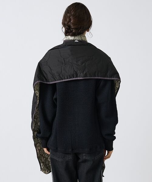 ABAHOUSE / アバハウス マフラー・ショール・スヌード・ストール | 【POLER/ポーラー】QULTED VEST MUFFLER/キルティング/ワ | 詳細6