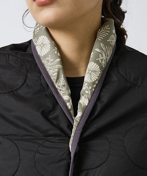 ABAHOUSE / アバハウス マフラー・ショール・スヌード・ストール | 【POLER/ポーラー】QULTED VEST MUFFLER/キルティング/ワ | 詳細7