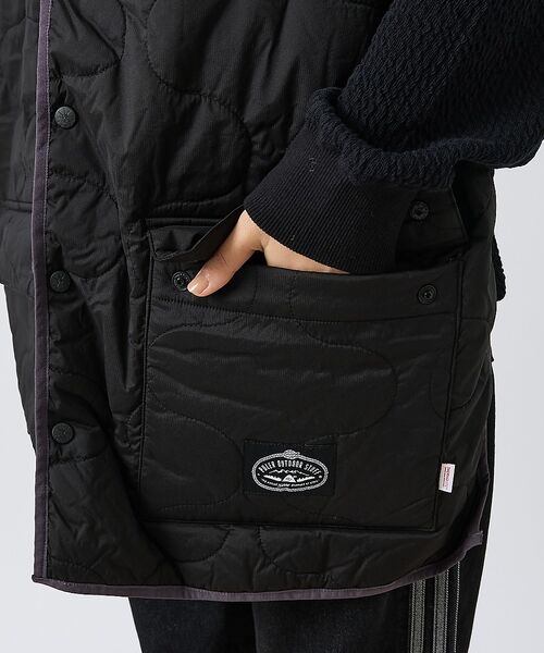 ABAHOUSE / アバハウス マフラー・ショール・スヌード・ストール | 【POLER/ポーラー】QULTED VEST MUFFLER/キルティング/ワ | 詳細9