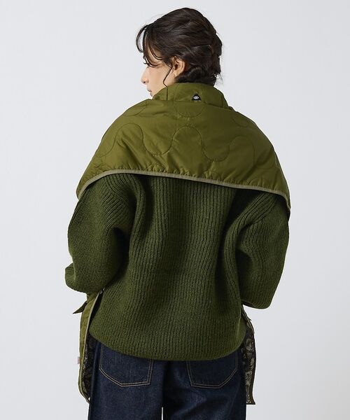 ABAHOUSE / アバハウス マフラー・ショール・スヌード・ストール | 【POLER/ポーラー】QULTED VEST MUFFLER/キルティング/ワ | 詳細16