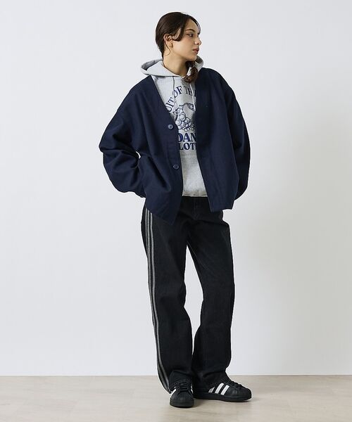 ABAHOUSE / アバハウス ブルゾン | 【LUCEBER/ルースバー】 WOOL LINER COAT/ウールライナーコ | 詳細1