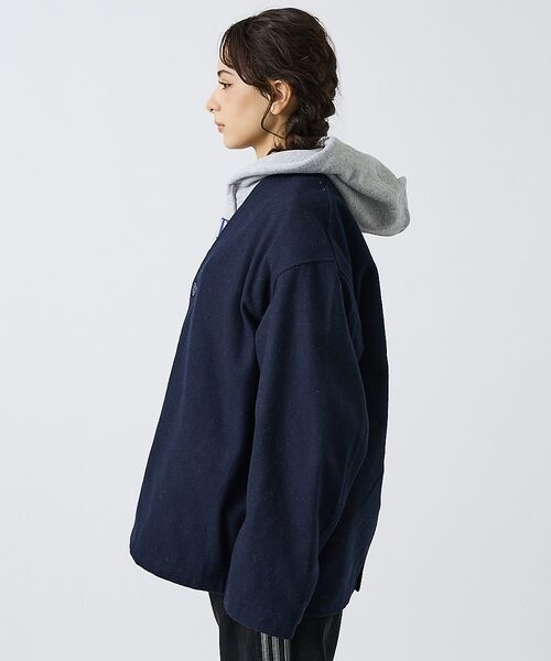 ABAHOUSE / アバハウス ブルゾン | 【LUCEBER/ルースバー】 WOOL LINER COAT/ウールライナーコ | 詳細3