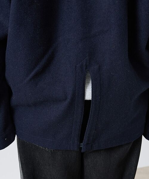 ABAHOUSE / アバハウス ブルゾン | 【LUCEBER/ルースバー】 WOOL LINER COAT/ウールライナーコ | 詳細5